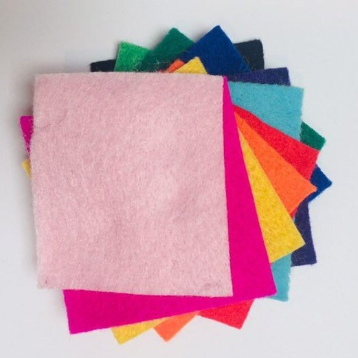 il_fullxfull.1882117285_1ih7.jpg colour samples of the felt fabrics - pink, yellow, orange, red, turquoise, blue, green, purple